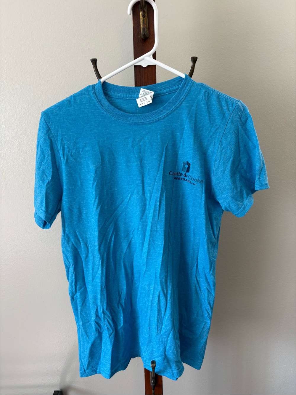 Gildan Bright Turquoise Short Sleeve Logo Tee